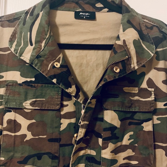 Nasty Gal Femme Fatality Army Jacket - Picture 4 of 11